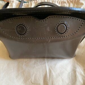 Old trend leather crossbody bag